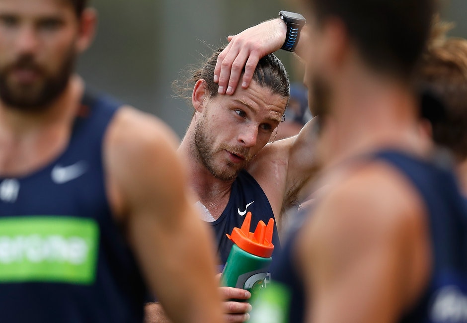 AFL 2016 Training - Carlton 181216 Bryce Gibbs back training with Carlton after his failed bid for a trade to Adelaide - ${keywords}